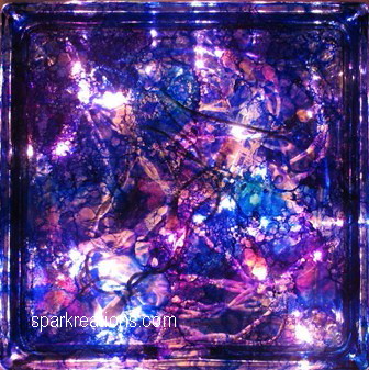 light box...passion purple, sapphire blue, baja blue, senorita magenta...1