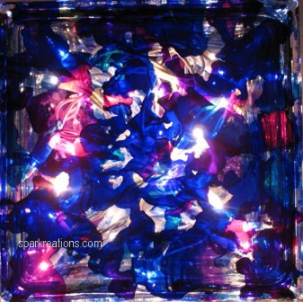 light box...passion purple, sapphire blue, baja blue, senorita magenta...3